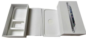 Apple iPhone 5 boîte vide inserts d'emballage UNIQUEMENT PAS DE TÉLÉPHONE blanc 16 Go MD655LL/A - Photo 1 sur 6
