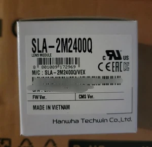 Hanwha Techwin Wisenet 2.4mm SLA-2M2400Q Fixed Lens Module PNM-9000VQ Brand New - Picture 1 of 4
