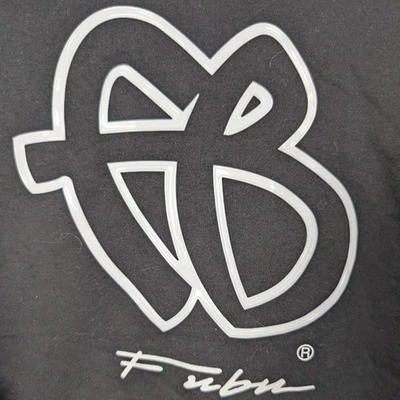 Sudadera con capucha de vellón de manga larga para hombre FUBU negra talla S/LG/XL/2XL/3XL Foto 1 de 4