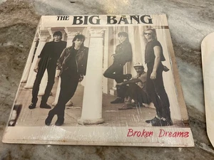 THE BIG BANG LP BROKEN DREAMS 1988 Private Press VG/EX Rare AOR Hard Rock - Picture 1 of 3