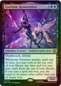 1 x Gwenom, Remorseless - Foil - Marvel's Spider-Man - LP - MTG - Picture 1 of 1