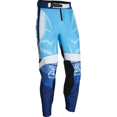 Moose Racing Agroid Pants (30 Slim, Blue/White) - Image 1 of 3