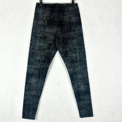 Pantalones Bryn Walker Terciopelo Burnout Legging Talla Mediana Elastizados Minimalistas Foto 1 de 4