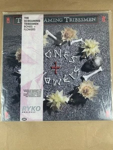 SCREAMING TRIBESMEN Bones + Flowers 1988 Ryko Analog 0077 Clear Vinyl NM - Bild 1 von 10