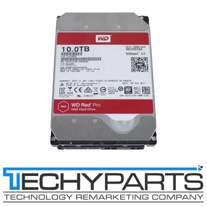 WD Red Pro WD101KFBX-68R56N0 10TB 7.2K 3.5" SATA 6Gb/s 512e 256MB NAS Hard Drive - Picture 1 of 3