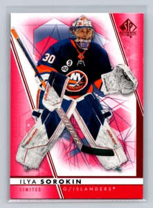 2022-23 SP Authentic #71 Ilya Sorokin - Limited Red - Islanders - Bild 1 von 2