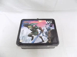 Like New Nintendo Wii The Legend of Zelda Twilight Princess Metal Lunch Box - Picture 1 of 5