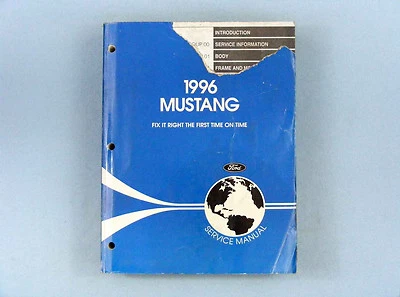Manual de servicio, Ford Mustang 1996, FCS-12193-96 Foto 1 de 3
