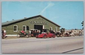 The Historic Ormond Garage, Vintage Post Card. - Picture 1 of 2
