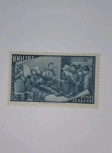 1948 Repubblica Italiana Risorgimento 100 Lire MNH - Foto 1 di 2