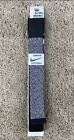 Nike Golf Mens Web Belt Heather Black White -Adjustable Up to Size 42-Cut to Fit