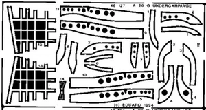 Eduard 48127 1/48 Aircraft- A20G Undercarriage for AMT - Picture 1 of 1