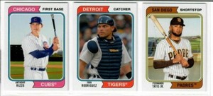 2020 Topps Archives Baseball 1974 101-200 You Choose TATIS RIZZO PUDGE RC'S +++