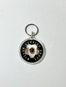 Vintage Miller Genuine Draft Beer MGD Soccer Keychain Accessory Key Ring New - Picture 1 of 2