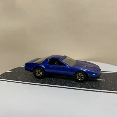 Hot Wheels 80's Firebird Metallic Blue 1982 Hong Kong Base con oro BW • De colección como está Foto 1 de 4
