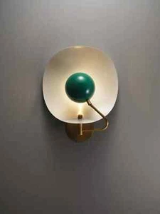1950's Sputnik Mid-Century Modern Wall Sconce Ceiling Lamp Lighting Fixture - Picture 1 of 8