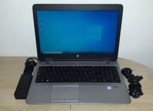 HP PROBOOK 650 G2 Core i3 @ 6Th Gen. WINDOWS11 Clav Retro Ssd 15,6" BATTERIE OK - Photo 1/20