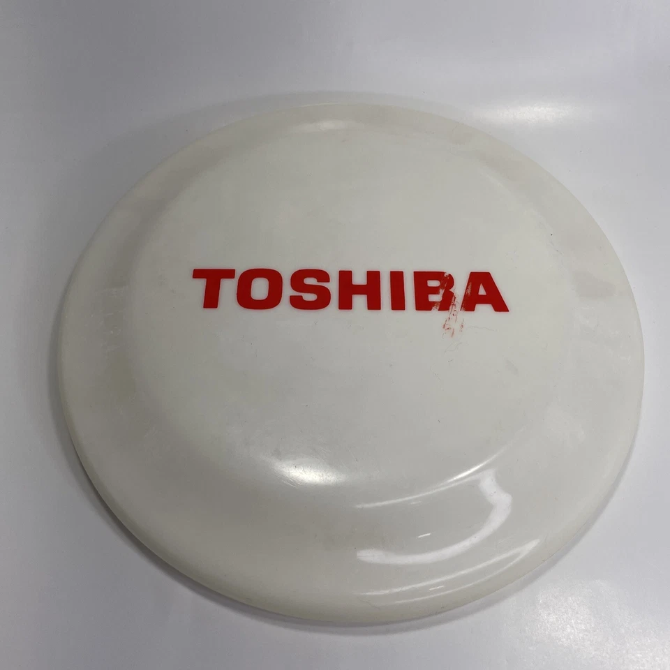 De colección 1995 Toshiba Computer Systems Canadá Familia Picnic Frisbee Hecho en Canadá Foto 1 de 4