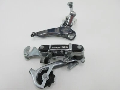Shimano SIS Rear Derailleur RD-TY20 and Front Derailleur FD-AL11 Set - Photo 1/4