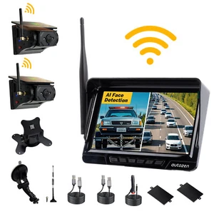 7" AHD 1080P REAR VIEW BACKUP REVERSE CAMERA SYSTEM FOR RV TRUCK TRAILER CAMPER - Picture 1 of 14