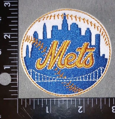 NEW YORK METS IRON ON PATCH  - Imagem 1 de 3