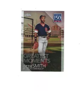 Aggiornamento Topps Chrome 2019 150 anni di baseball professionale #150C7 Ozzie Smith - Foto 1 di 1