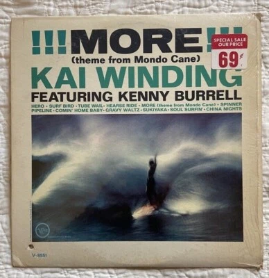 KENNY BURRELL * KAI WINDING !!!More!!! VERVE 8551 MONO '63 1stPress EX/EX Nice!! Foto 1 de 4