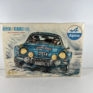 Heller Alpine Renault 1600 Rally Monte Carlo 1:24 Model Kit # L761 Sealed Parts - Picture 1 of 10