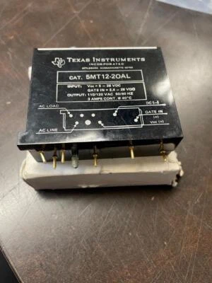 TEXAS INSTRUMENTS 5MT12-20AL  OUTPUT MODULE 110/120VAC 50/60HZ - Image 1 of 2