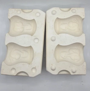 RARE Vintage Arnel's Ceramic Slip Casting Mold Mushroom Salt Pepper Shakers 785 - Picture 1 of 15