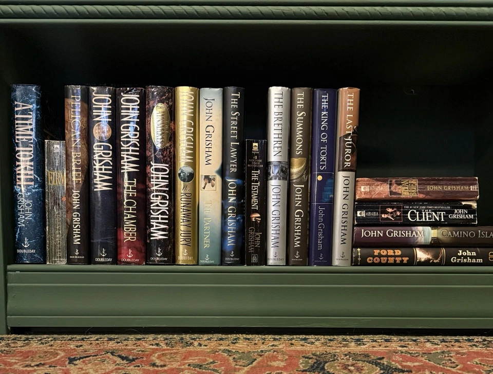 Lot of 18 John Grisham Books (majority HC, first edition) - SEE DESCRIPTION - Image 1 of 1