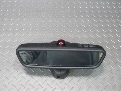 01-06 BMW E46 330ci CONVERT AUTO DIM INTERIOR REAR VIEW MIRROR W HOMELINK OEM - Image 1 of 4