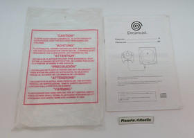 SEGA PAL EUR DREAMCAST CONSOLE NOTICE 🌟