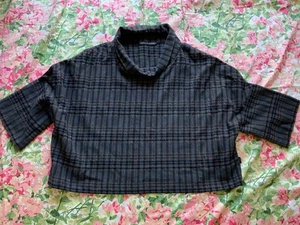 Elemente Clemente Checked Top Boxy - Picture 1 of 12