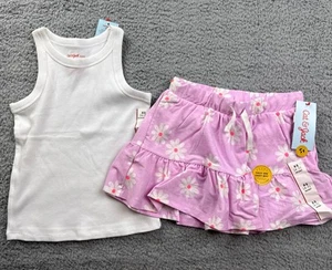 Cat & Jack Girl's Size XS (4-5) Tank Top & Skort Outfit Set - Picture 1 of 7