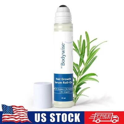 Be Bodywise Hair Growth Serum Roll On Natural Hair Growth Oil |Rosemary+Redensyl - Image 1 of 4