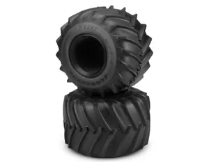 JConcepts Firestorm Racer 2.6" Monster Truck Tires (Blue) (2) - JCO4038-01 - Picture 1 of 1
