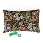 Dog Bed William Morris Pet Floor Cushion Golden Lily Midnight Puppy Gift