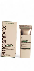 Primer antienrojecimiento correcto acabado fotográfico de Smashbox, 1 oz nuevo en caja - Imagen 1 de 8