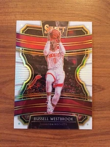 2019-20 Panini Select #61 Russell Westbrook Concourse Level White Prizm SP /149 - Picture 1 of 3