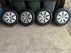 VW T6 T6.1 TRANSPORTER STEEL WHEELS AND TRIMS 205 65R 16C 16INCH