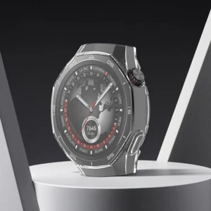 TPU Case Bumper Screen Protector Case for Huawei Watch GT5 Pro 46MM(White) - Zdjęcie 1 z 7