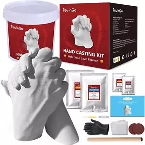 Hand Casting Kit - Idea Regalo Coppie, Anniversario per Coppia Regalo, Divertente Data Nig - Foto 1 di 12