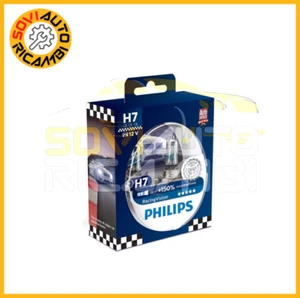 LAMPADINE PHILIPS H7 RACING VISION 55W 12V +150% LUMINOSITA' - Foto 1 di 1