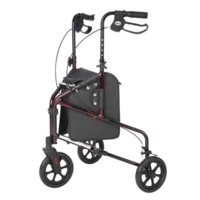 Rally Lite - Aluminum 3 Wheel Folding Walker with Tote - Image 1 of 4