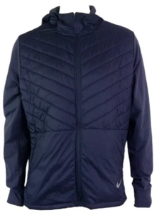 Nike Hombres Aerolayer Azul Con Capucha Cremallera Completa Chaqueta para Correr Talla Grande - Imagen 1 de 10