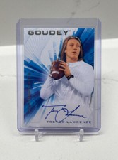 2021 Goodwin Champions TREVOR LAWRENCE Goudey Autographs On Card Auto Rookie SSP