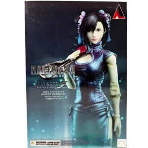 Play Arts Kai Tifa Lockhart Fighter Dress Final Fantasy VII 10" Figure Official - Picture 1 of 11
