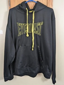 Everlast Hoodie Black and Yellow Size 2XL - Picture 1 of 2