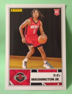 2022 - 23 Panini - Tyty Washington Jr #100 - RC Rookie - Houston Rockets - Picture 1 of 2